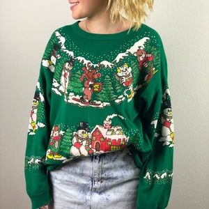 Vintage 80s/90s Christmas Sweatshirt